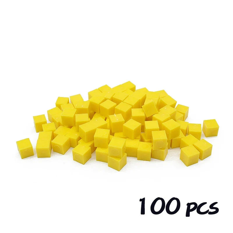 Cube mathématique décimal pour enfants - Jouets d'apprentissage numérique.