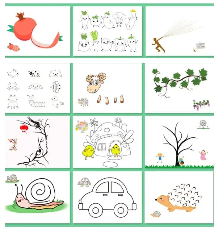 Le Guide Artistique de Peinture au Doigt Montessori