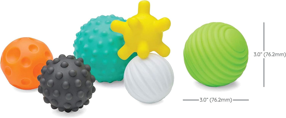 Pack de 6 Boules Sensorielles