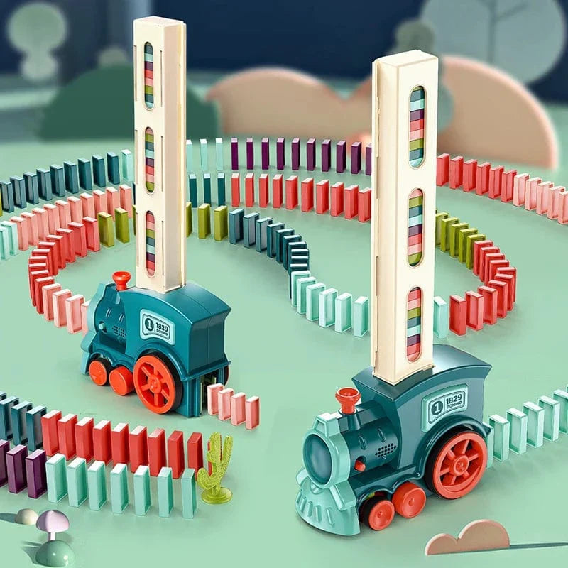 Train Automatique d'Empilage de Domino Électrique DominoStacker