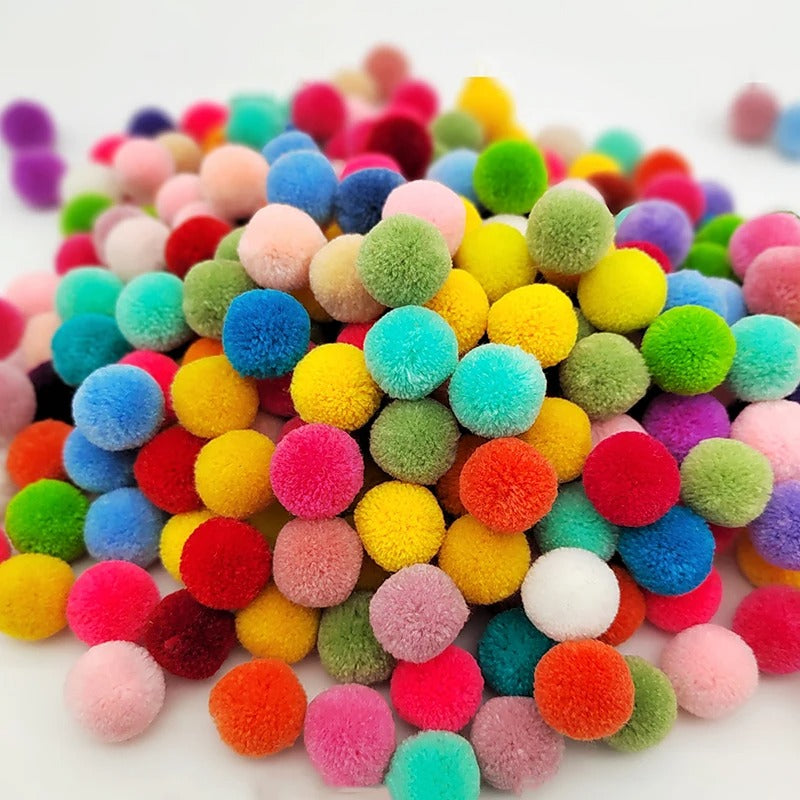 RainbowPlay™ - Jouet Montessori en Pompoms Arc-en-Ciel | Apprentissage Ludique et Sensoriel