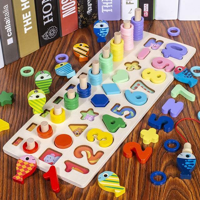 Puzzle Montessori Formes Animaux