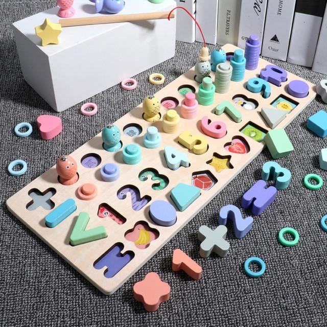 Puzzle Montessori Formes Montessori Deluxe