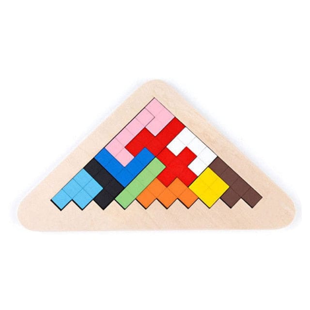 Puzzle Tangram Triangle - Montessori Collection