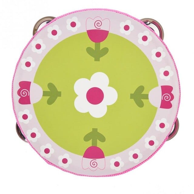 Tambourin Fleur Montessori pour Bébé