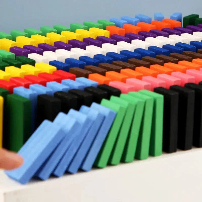 Dominos Montessori Kids - lot de 100 pièces