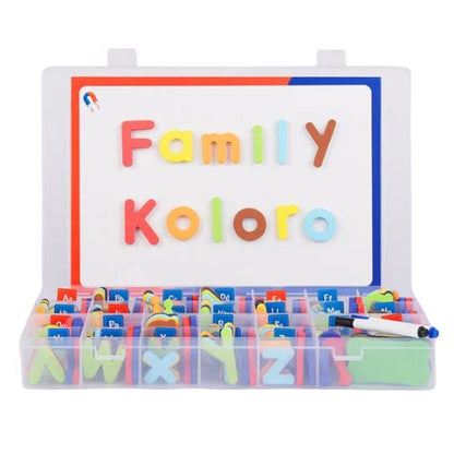ABC MasterKit™ - Ensemble Magnétique Alphabet et Tableau | 104/208 Pièces Éducatives Montessori