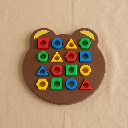 Puzzle Montessori Formes et Couleurs