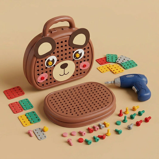Ensemble de perçage Montessori