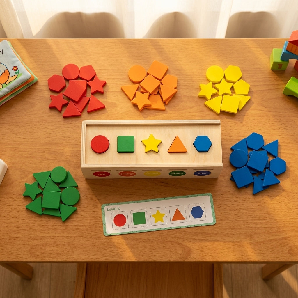 Boîte Sensorielle Montessori - Montessori World