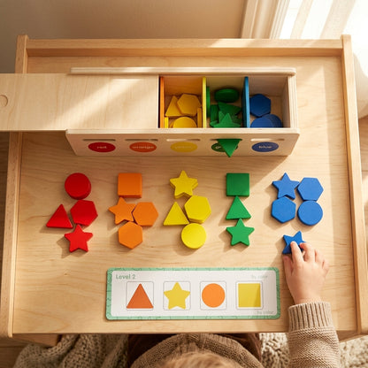 Boîte Sensorielle Montessori - Montessori World
