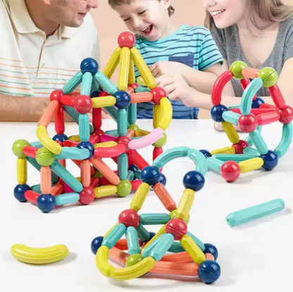 Jeu de Construction Magnétique STEM | Apprentissage et Créativité