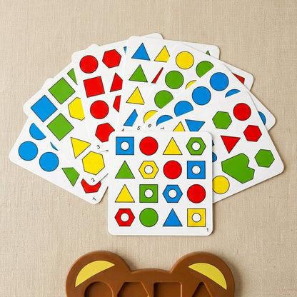 Puzzle Montessori Formes et Couleurs