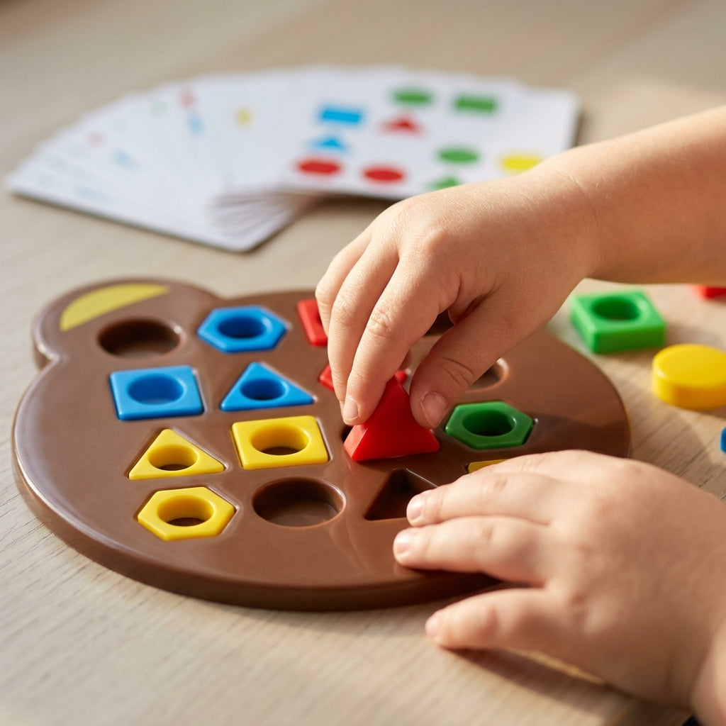 Puzzle Montessori Formes et Couleurs