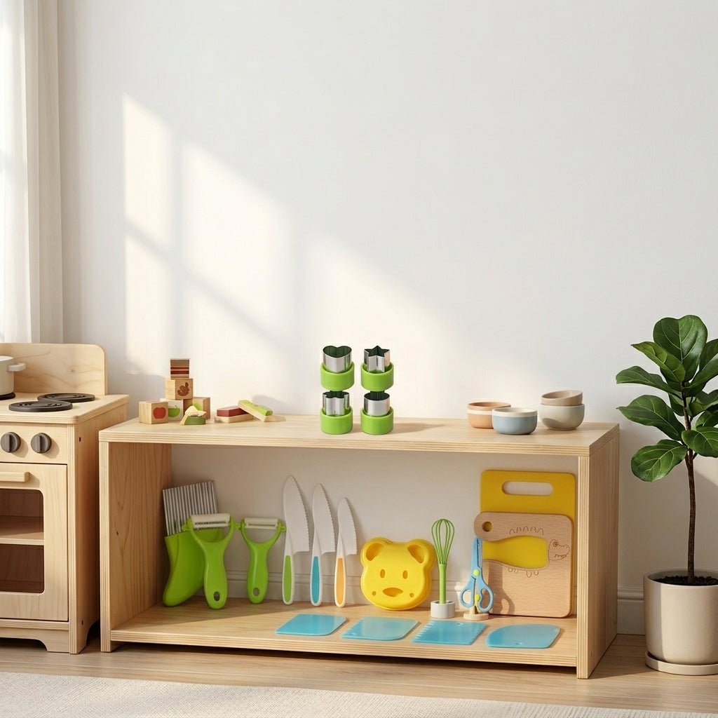 Couteaux Enfant – Kit de Cuisine 17 pièces