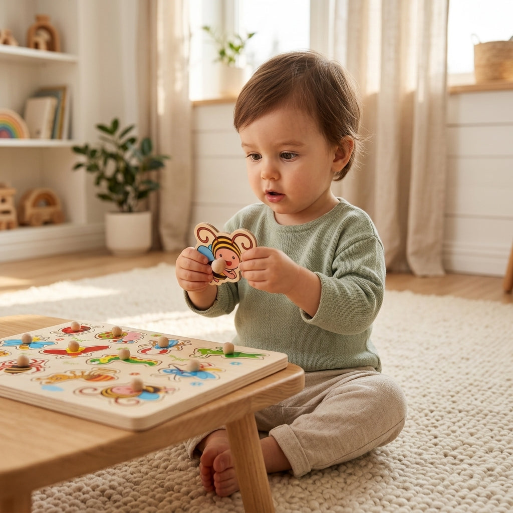 Plateau Montessori pour l'étude des insectes - Montessori