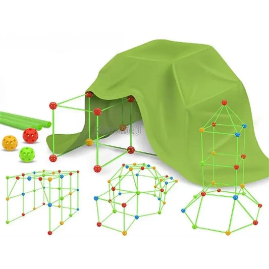 Kit de Construction Cabane Montessori – Jeu Éducatif et Créatif pour Enfant