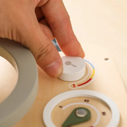 BusyBoard™ - Jouet Montessori 5-en-1 en Bois | Divers Designs et Activités