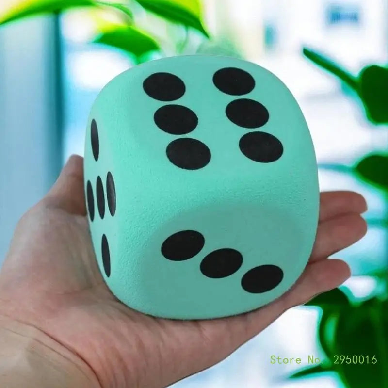 🎲 Grand Dé en Mousse Éducatif 80mm – Couleurs Aléatoires | Jouet Mathématique Ludique pour Enfants
