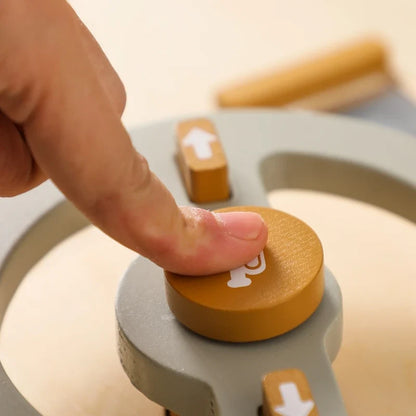 BusyBoard™ - Jouet Montessori 5-en-1 en Bois | Divers Designs et Activités