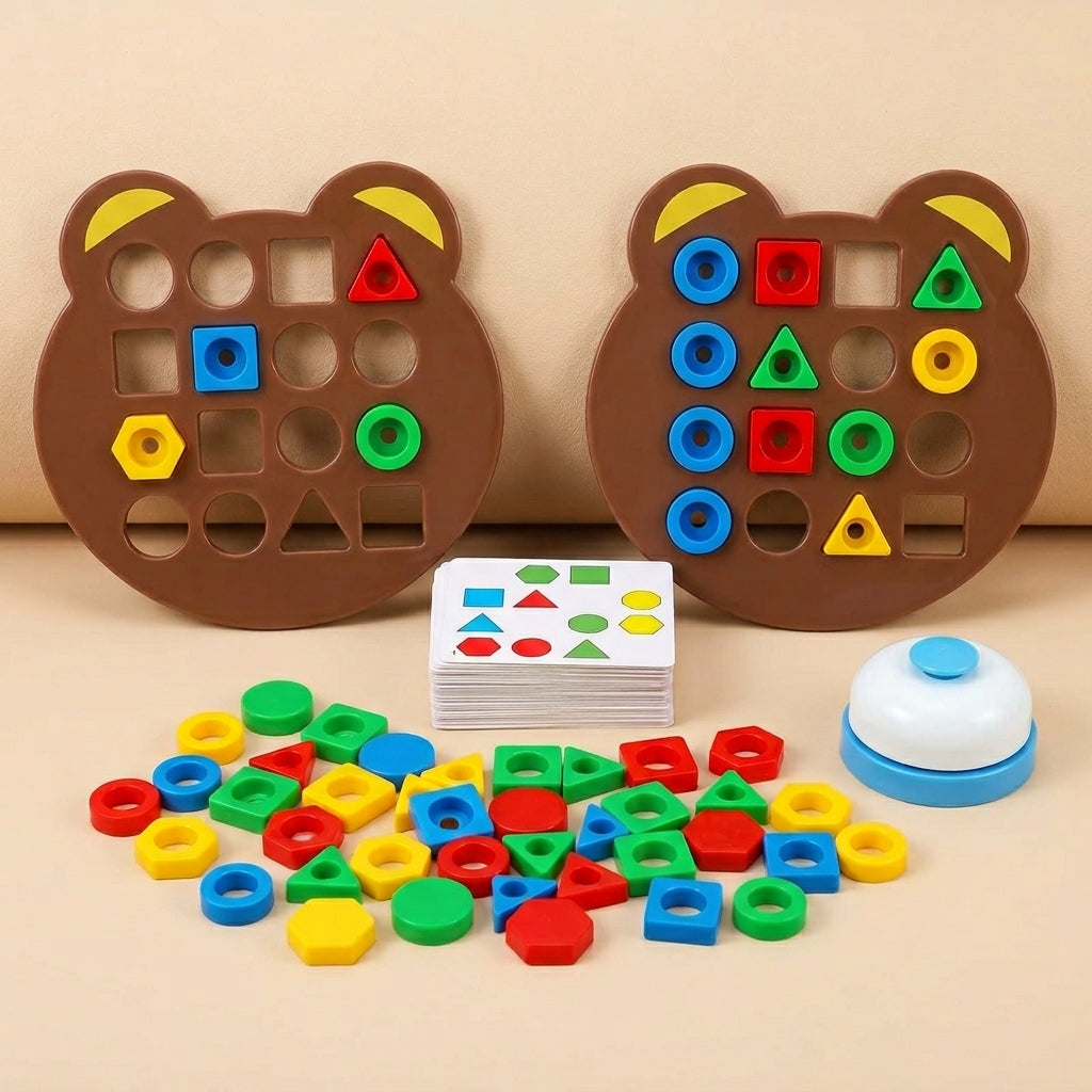 Puzzle Montessori Formes et Couleurs