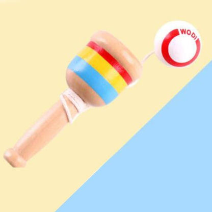 Bilboquet en Bois Montessori - Jouet de Qualité