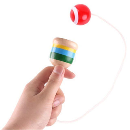 Bilboquet en Bois Montessori - Jouet de Qualité
