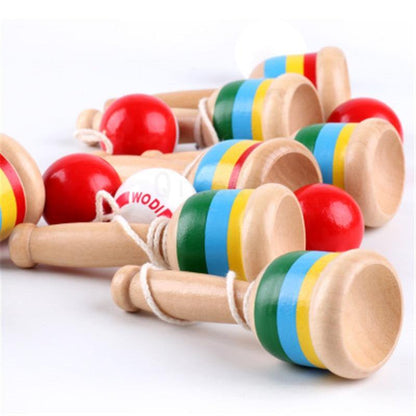 Bilboquet en Bois Montessori - Jouet de Qualité