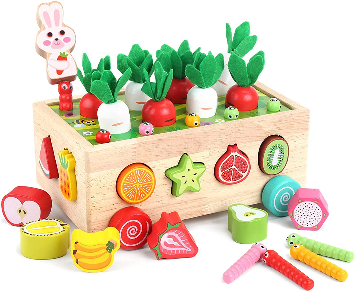 Trieur de formes Montessori 'Jardin Éducatif'