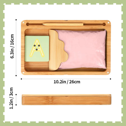 Plateau Montessori pour l'écriture et le dessin