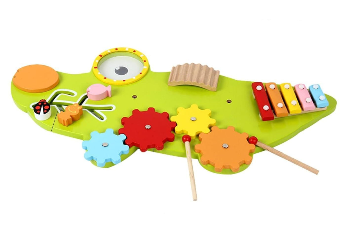 Tableau d'activités murales Montessori CrocoFun