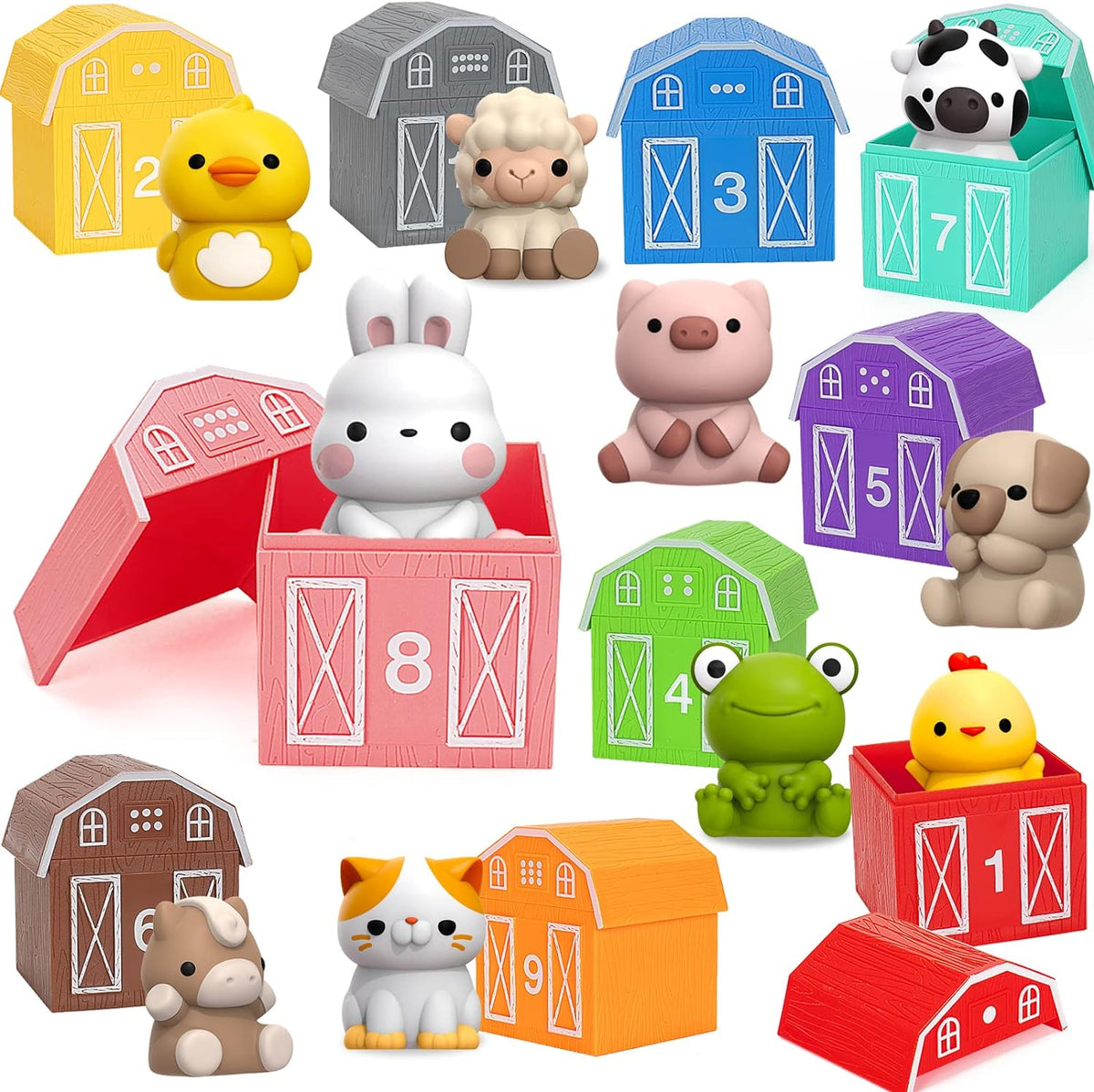 Pack Ferme : 10 Animaux