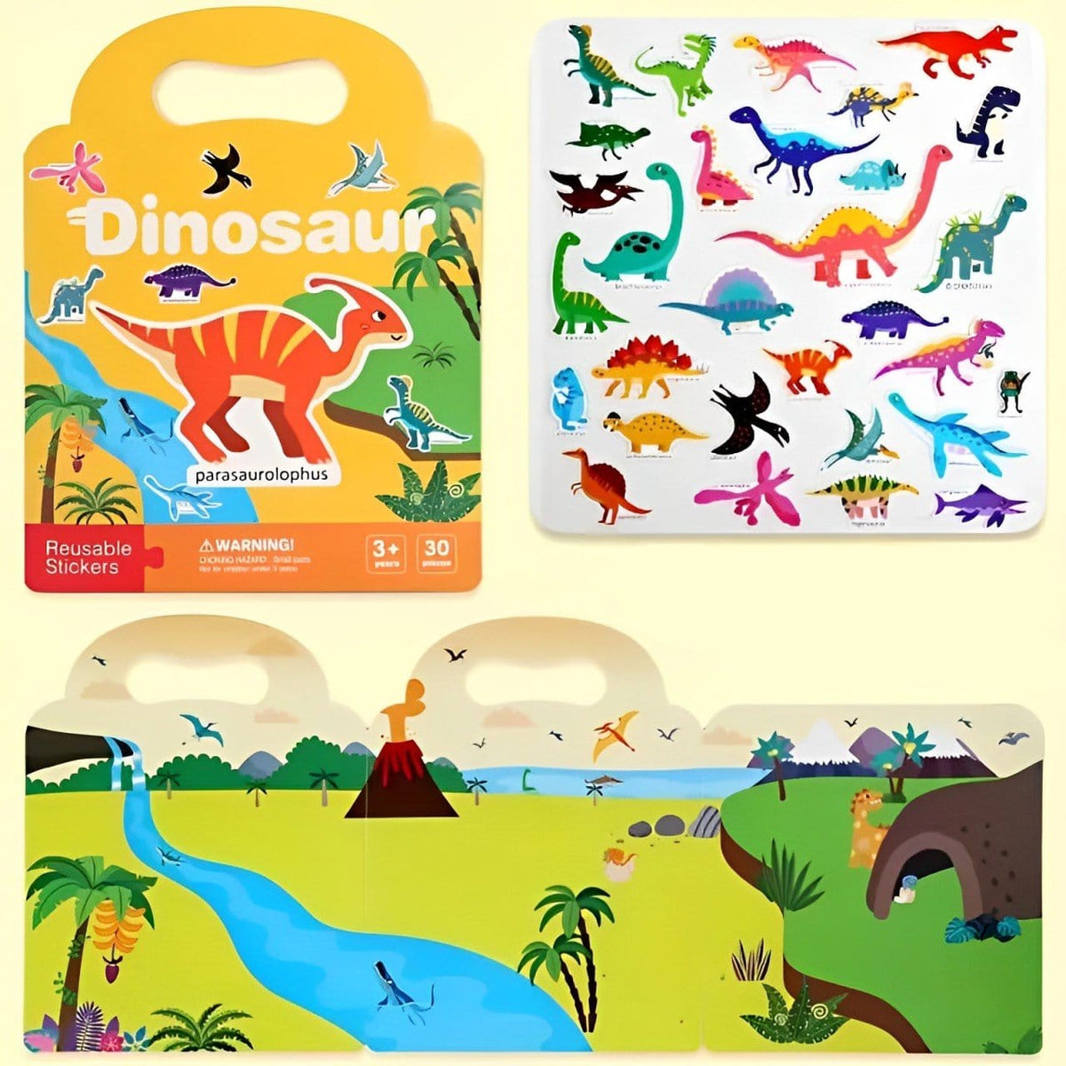 Livre d'autocollants Montessori Educatifs