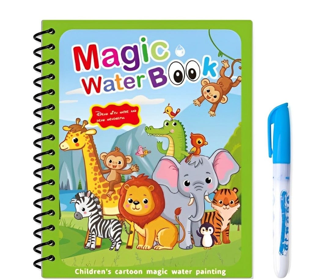 Livre de Coloriage à l'Eau Montessori : Exprimez votre Créativité Sans Limites
