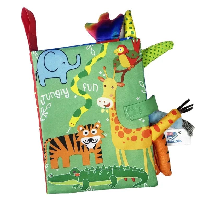 Livre en tissu de queues d'animaux en 3D - Édition Spéciale