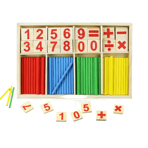 Calcul Montessori Sticks