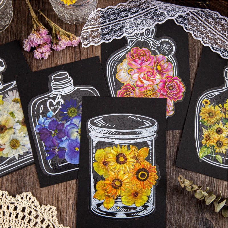 Créatif Marque-Page Montessori pour Fleurs Séchées DIY