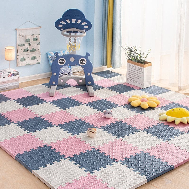 Dalle en mousse pour mobilité Montessori - 30x30x1cm