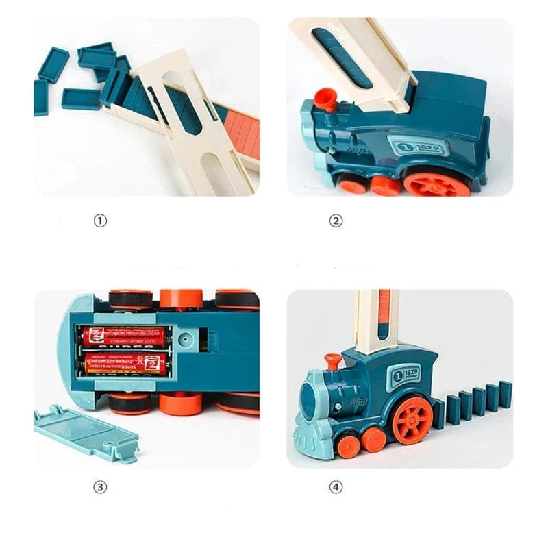 Train Automatique d'Empilage de Domino Électrique DominoStacker