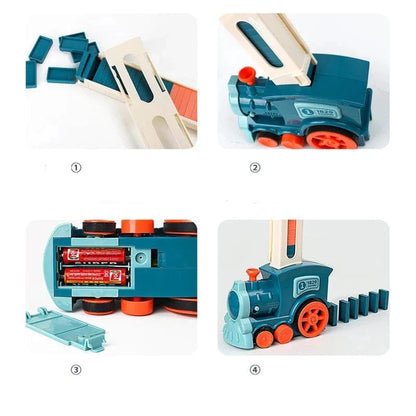 Train Automatique d'Empilage de Domino Électrique DominoStacker