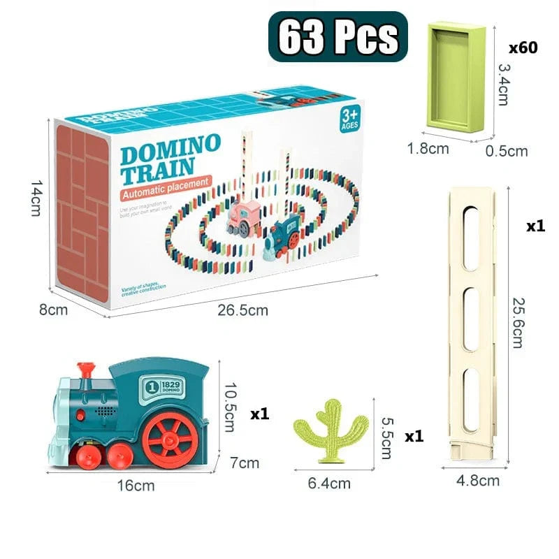 Train Automatique d'Empilage de Domino Électrique DominoStacker