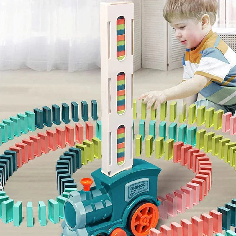 Train Automatique d'Empilage de Domino Électrique DominoStacker