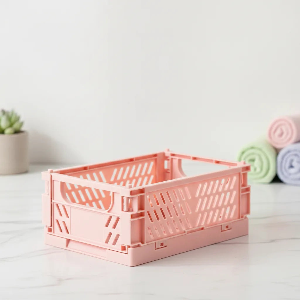 Panier pliable rangement malin