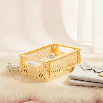 Panier pliable rangement malin