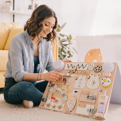 Accessoires jeu bois montessori