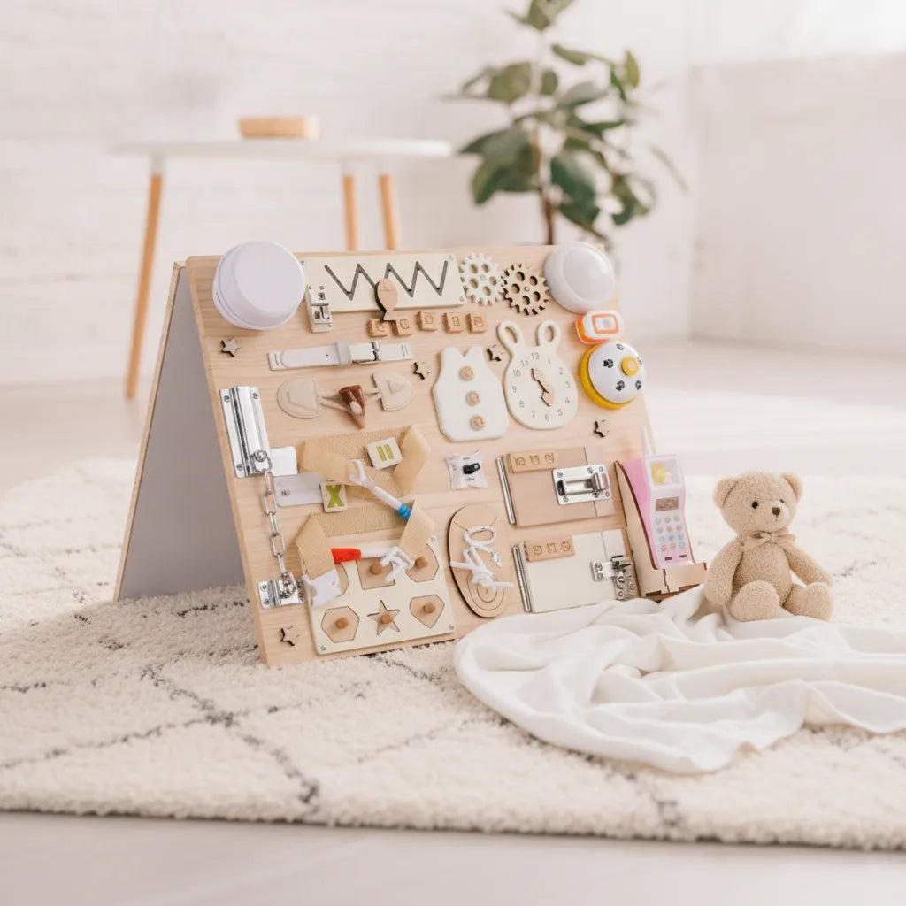Accessoires jeu bois montessori