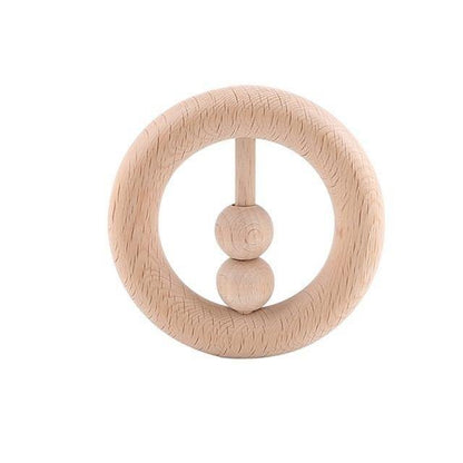 Hochet en bois Montessori Naturel