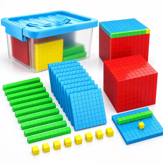 blocs base 10 montessori