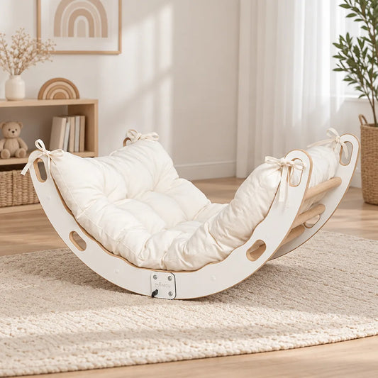 Arche escalade bois Montessori