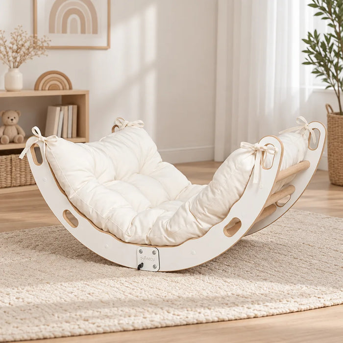 Arche escalade bois Montessori